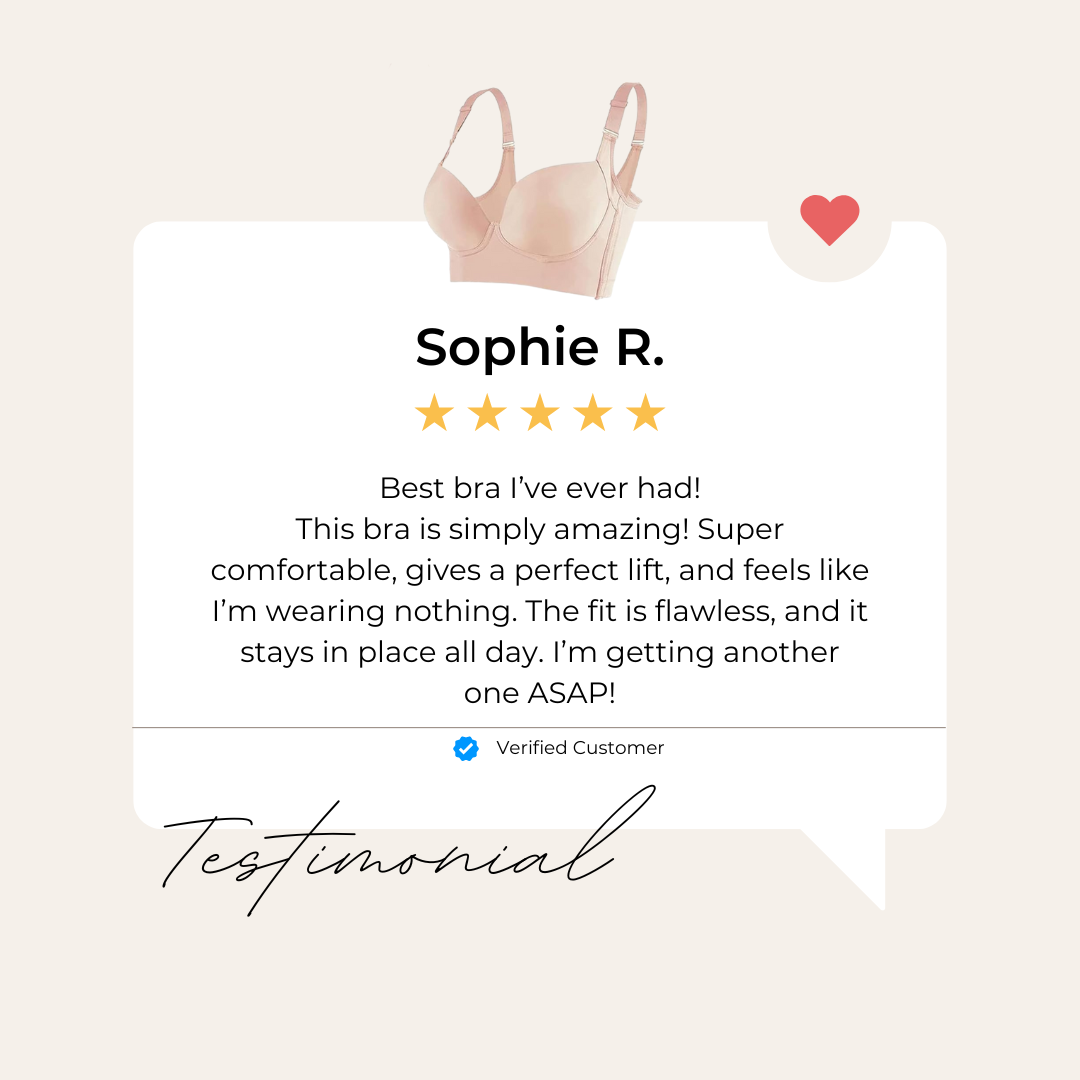 Back Smoothing Push-Up Bra™ – Ultimate Comfort & Support